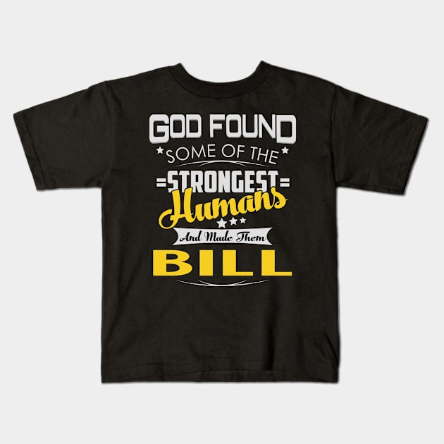 BILL Kids T-Shirt by Lotusg
